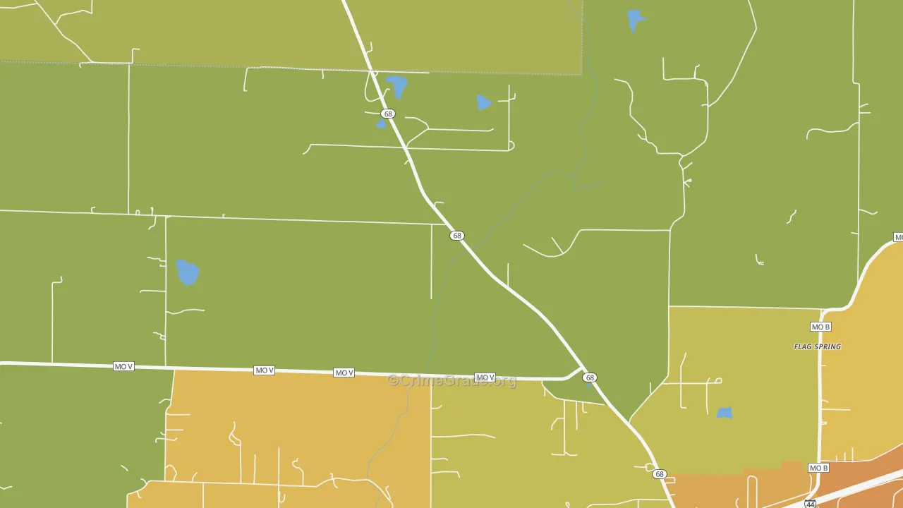 High Gate, MO Map of Murder Rates