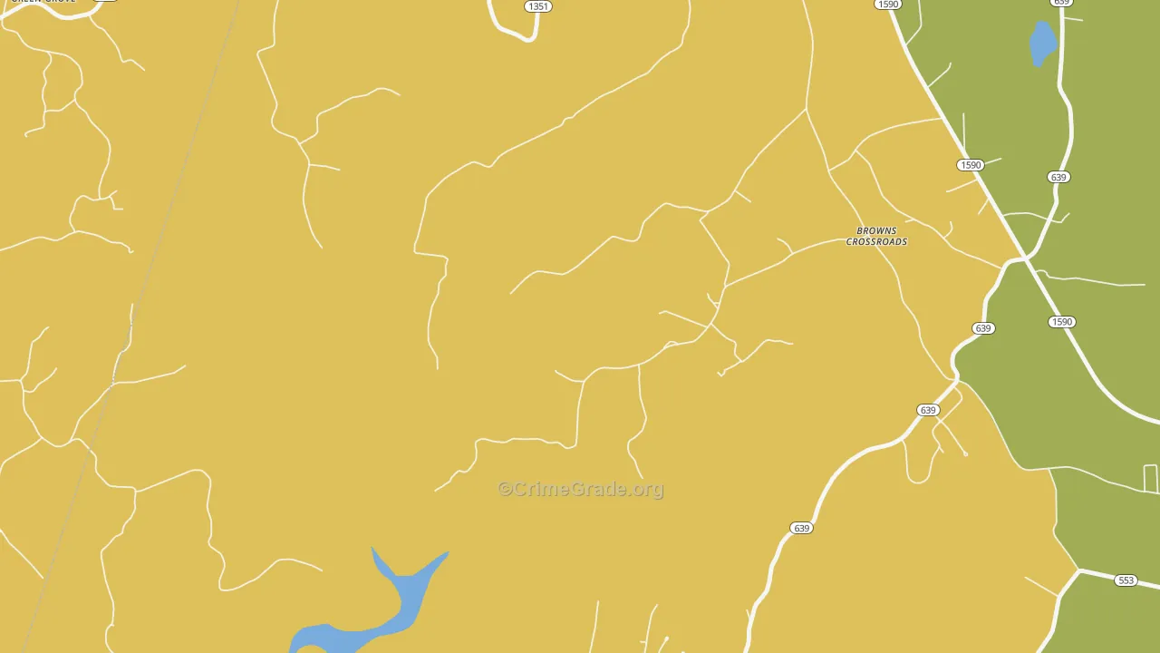 Highway, KY Map of Murder Rates