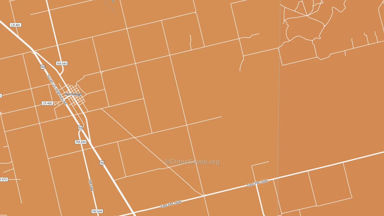 Hobbs, TX Map of Murder Rates