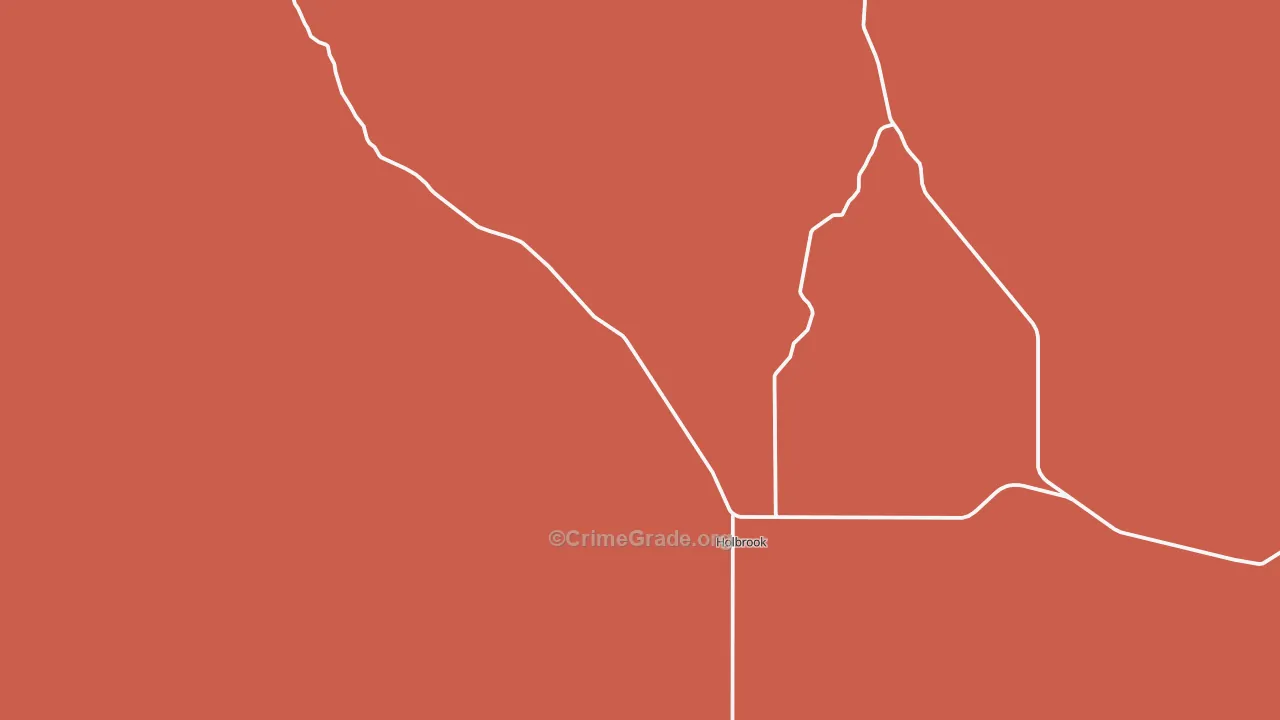 Holbrook, ID Map of Murder Rates