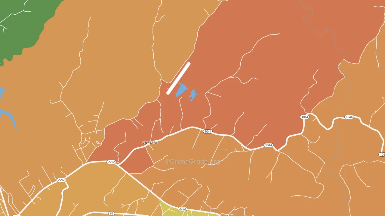 Hollyhill, KY Map of Murder Rates