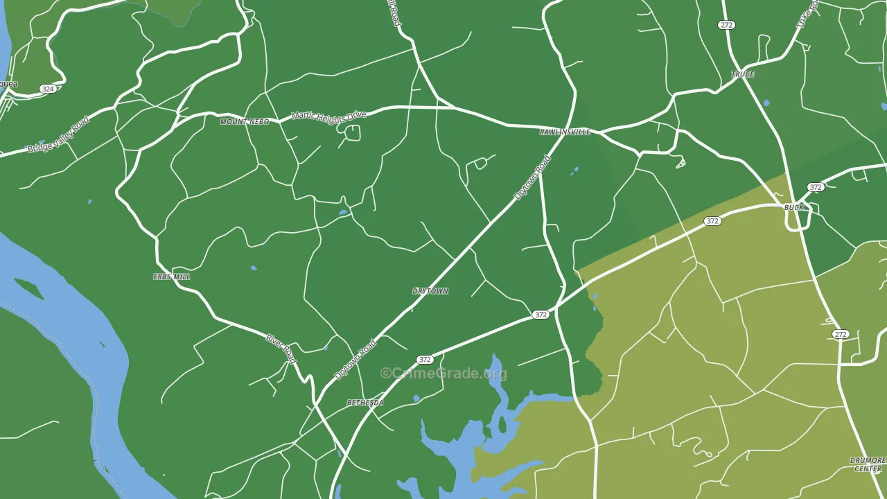 Holtwood, PA Map of Murder Rates