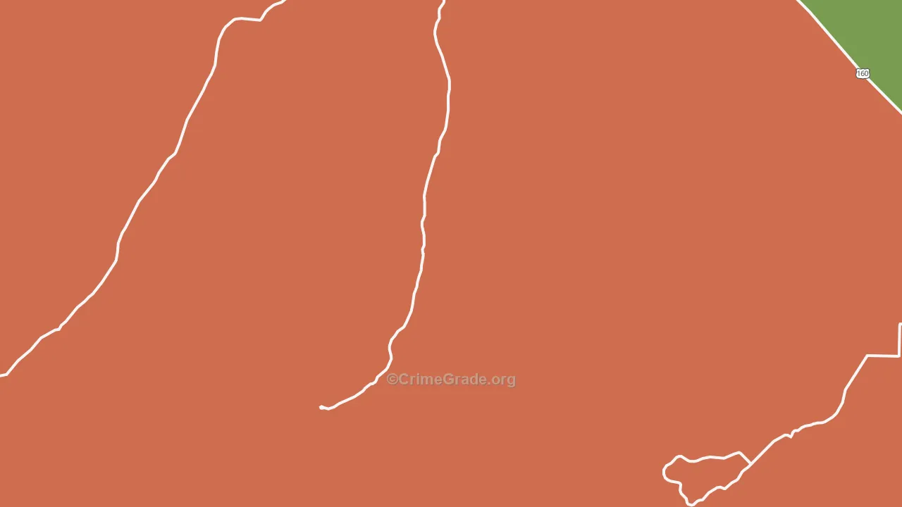 Homelake, CO Map of Murder Rates
