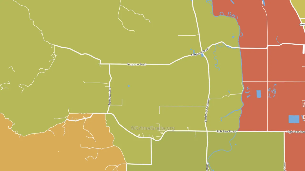 Horton, OR Map of Murder Rates