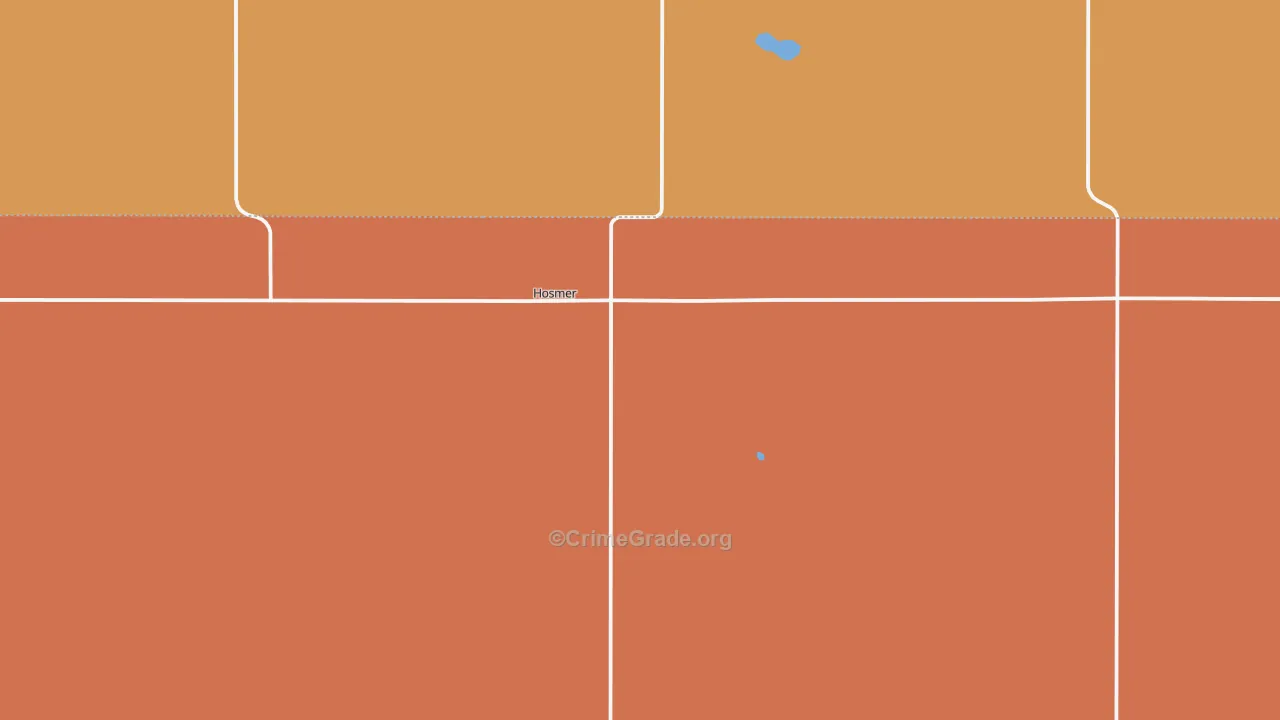 Hosmer, SD Map of Murder Rates