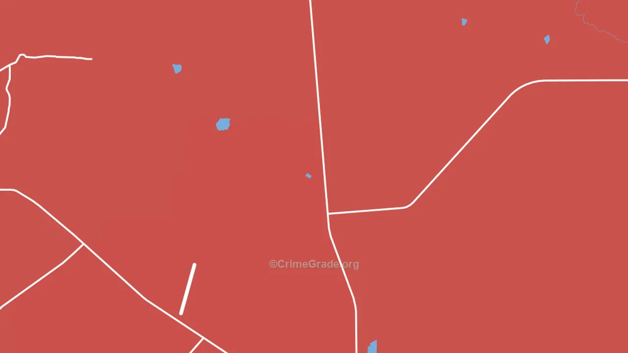 Hospah, NM Map of Murder Rates