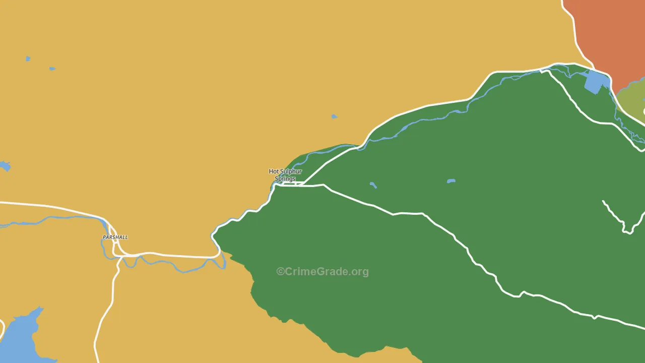 Hot Sulphur Springs, CO Map of Murder Rates