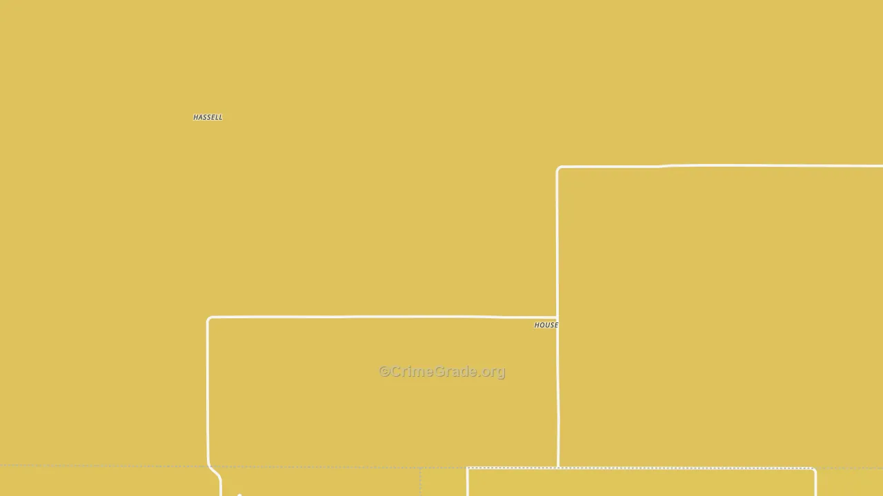 House, NM Map of Murder Rates