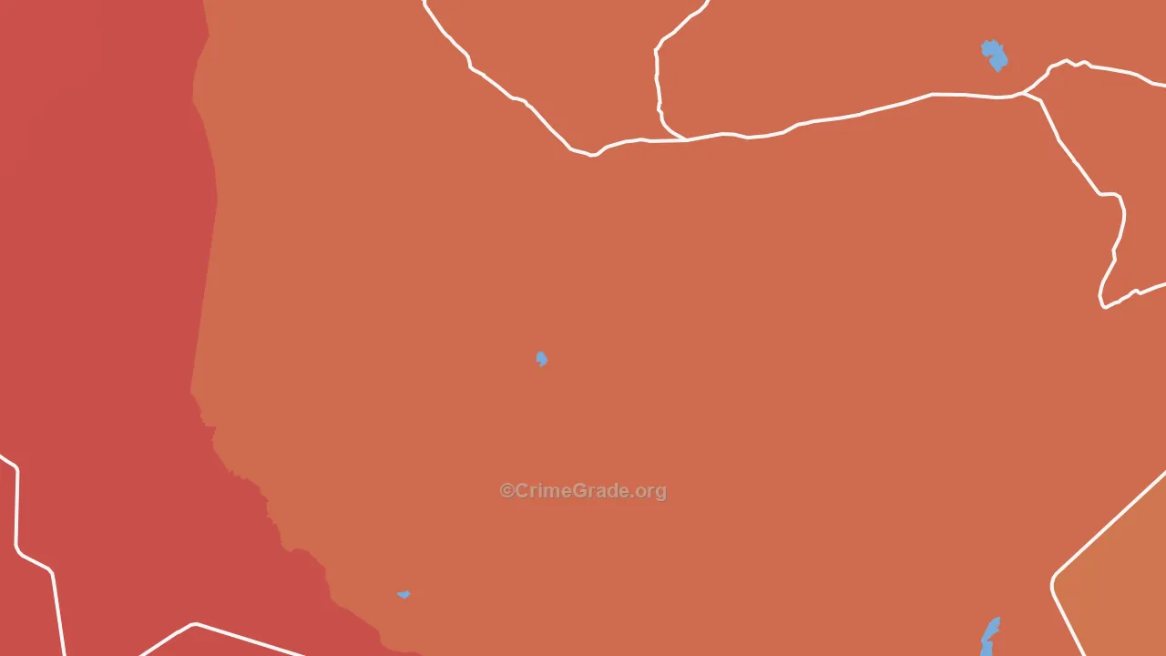 Huachuca Terrace, AZ Map of Murder Rates
