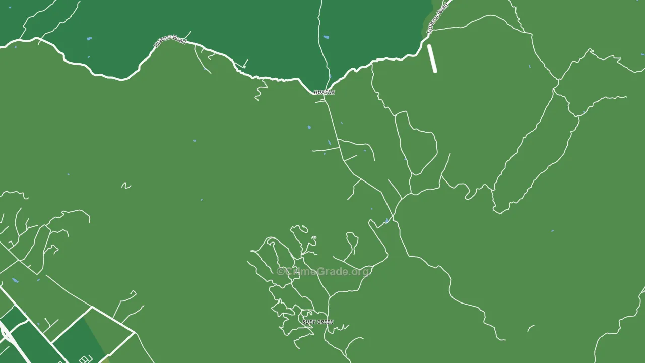 Huasna, CA Map of Murder Rates