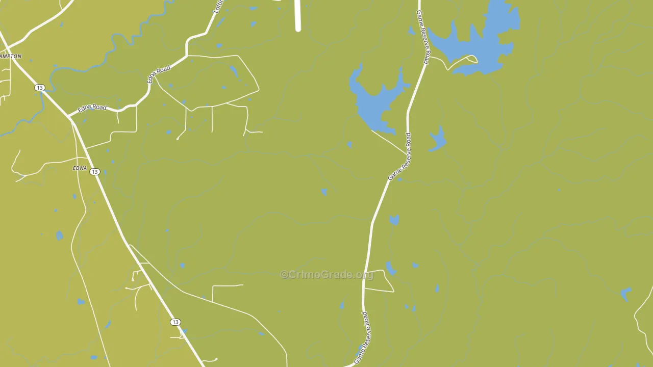 Hub, MS Map of Murder Rates