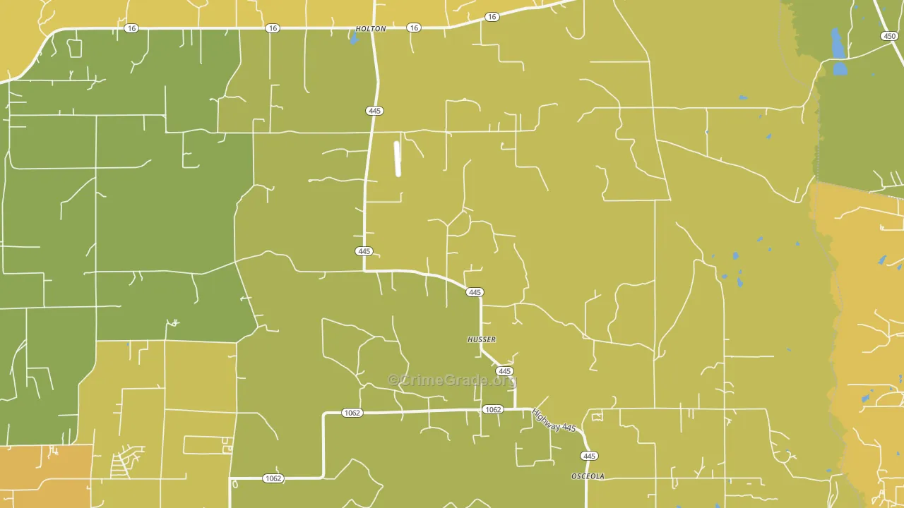 Husser, LA Map of Murder Rates