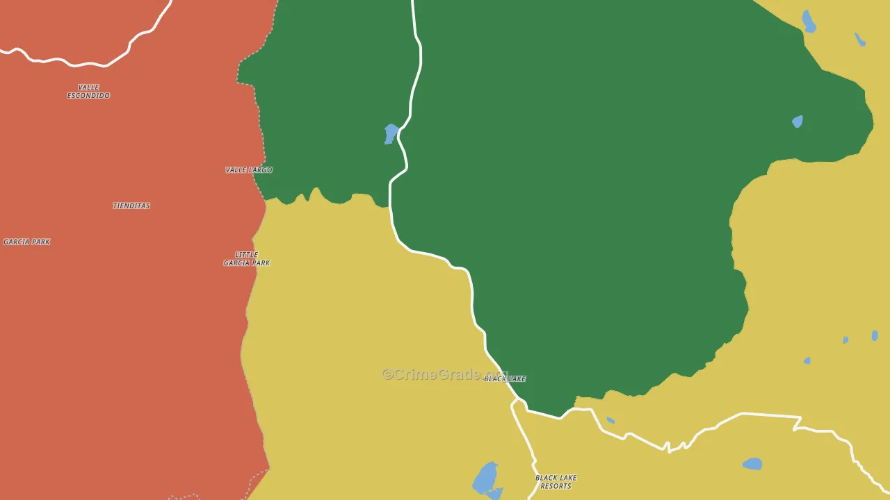 Idlewild, NM Map of Murder Rates
