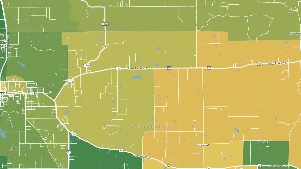 Ikes, LA Map of Murder Rates