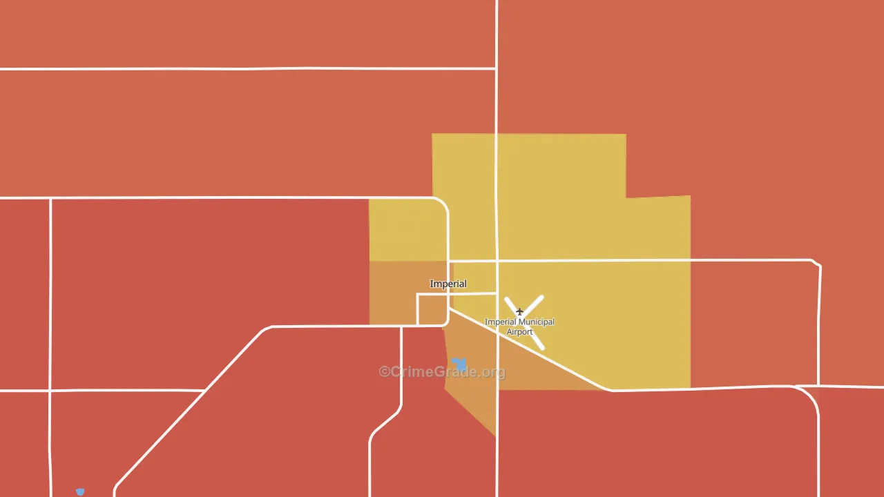 Imperial, NE Map of Murder Rates
