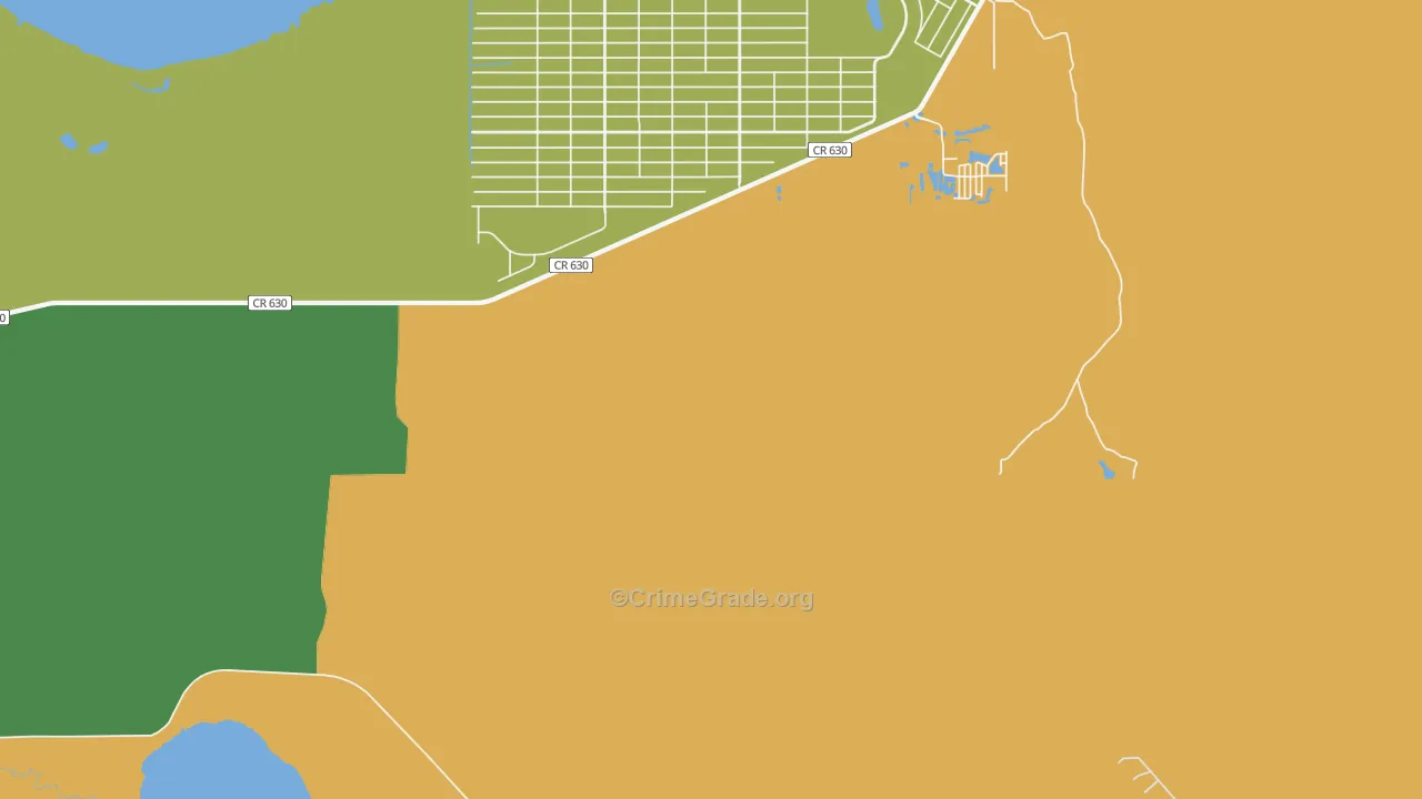 Indian Lake Estates, FL Map of Murder Rates