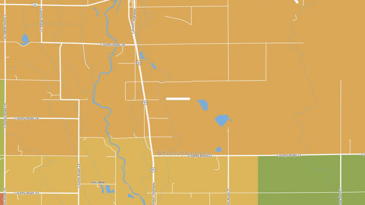 Ione, CO Map of Murder Rates