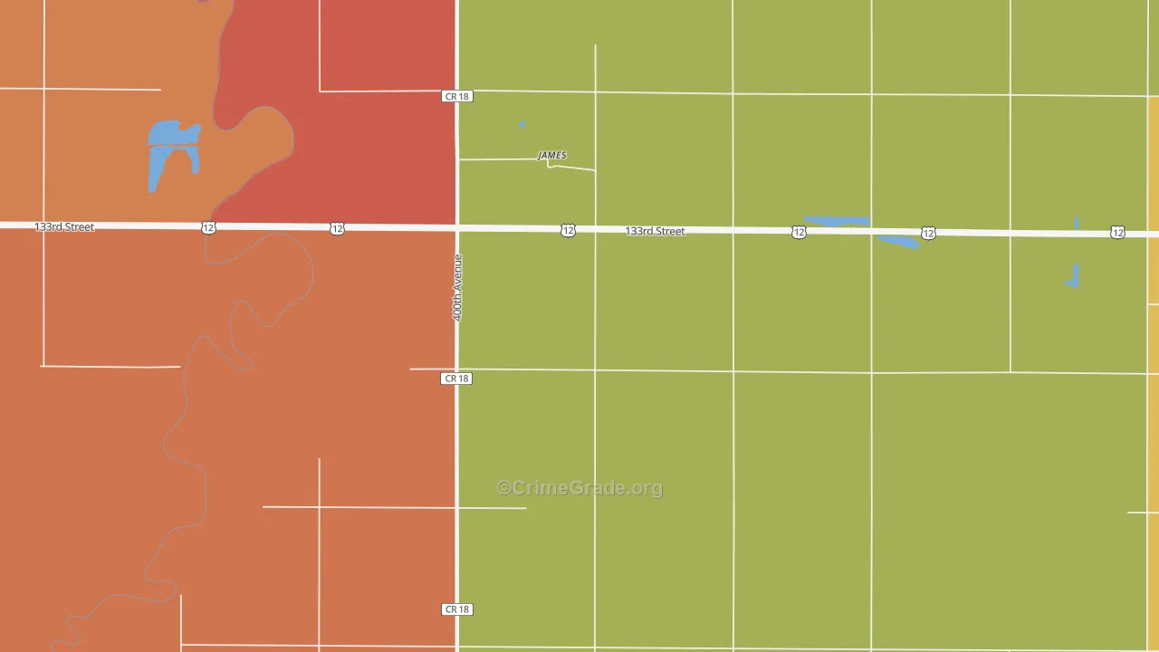 James, SD Map of Murder Rates