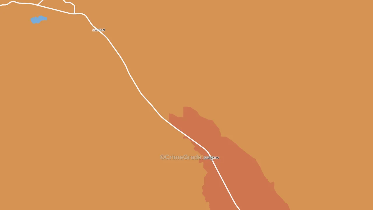 Jamieson, OR Map of Murder Rates