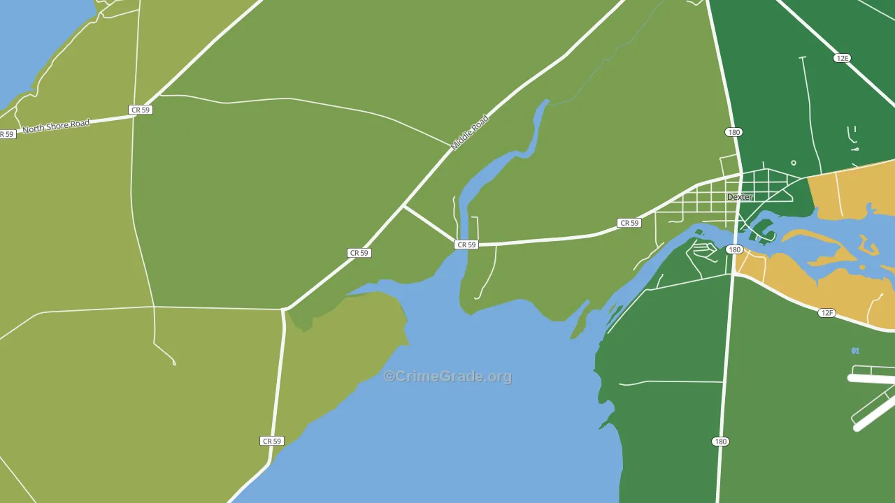 Jewettville, NY Map of Murder Rates