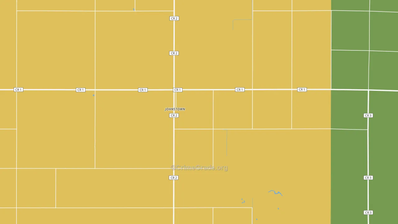 Johnstown, ND Map of Murder Rates