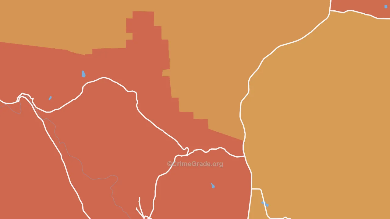Jolon, CA Map of Murder Rates
