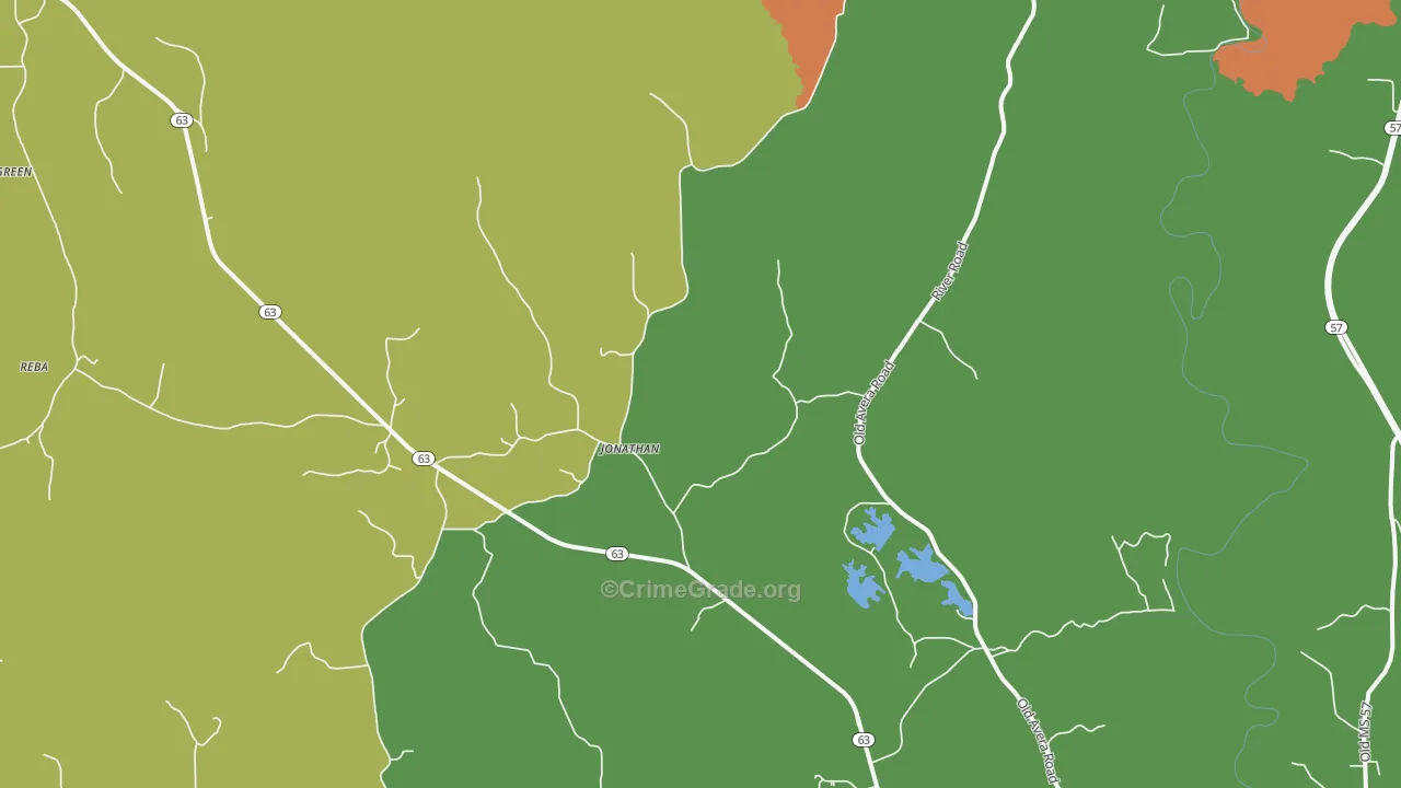 Jonathan, MS Map of Murder Rates