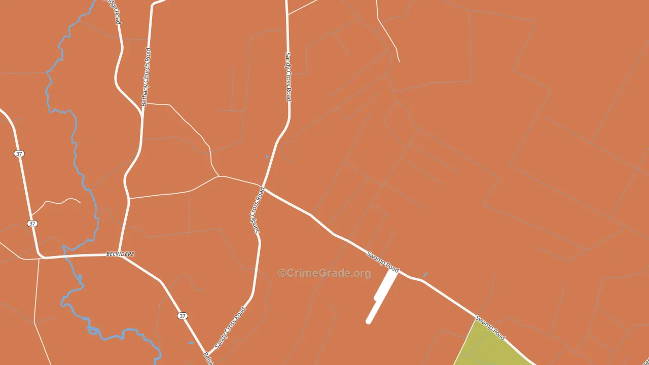 Joppa, NC Map of Murder Rates