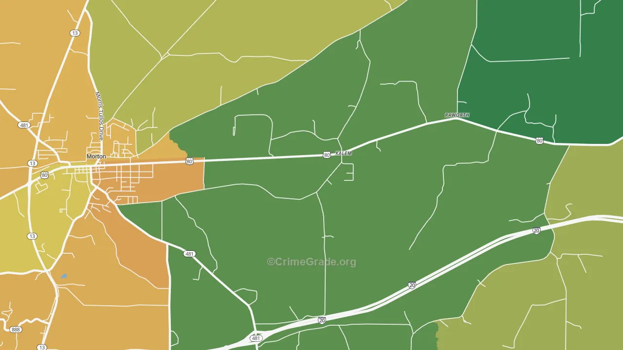 Kalem, MS Map of Murder Rates