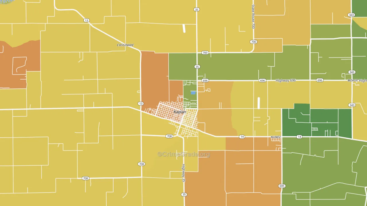 Kaplan, LA Map of Murder Rates