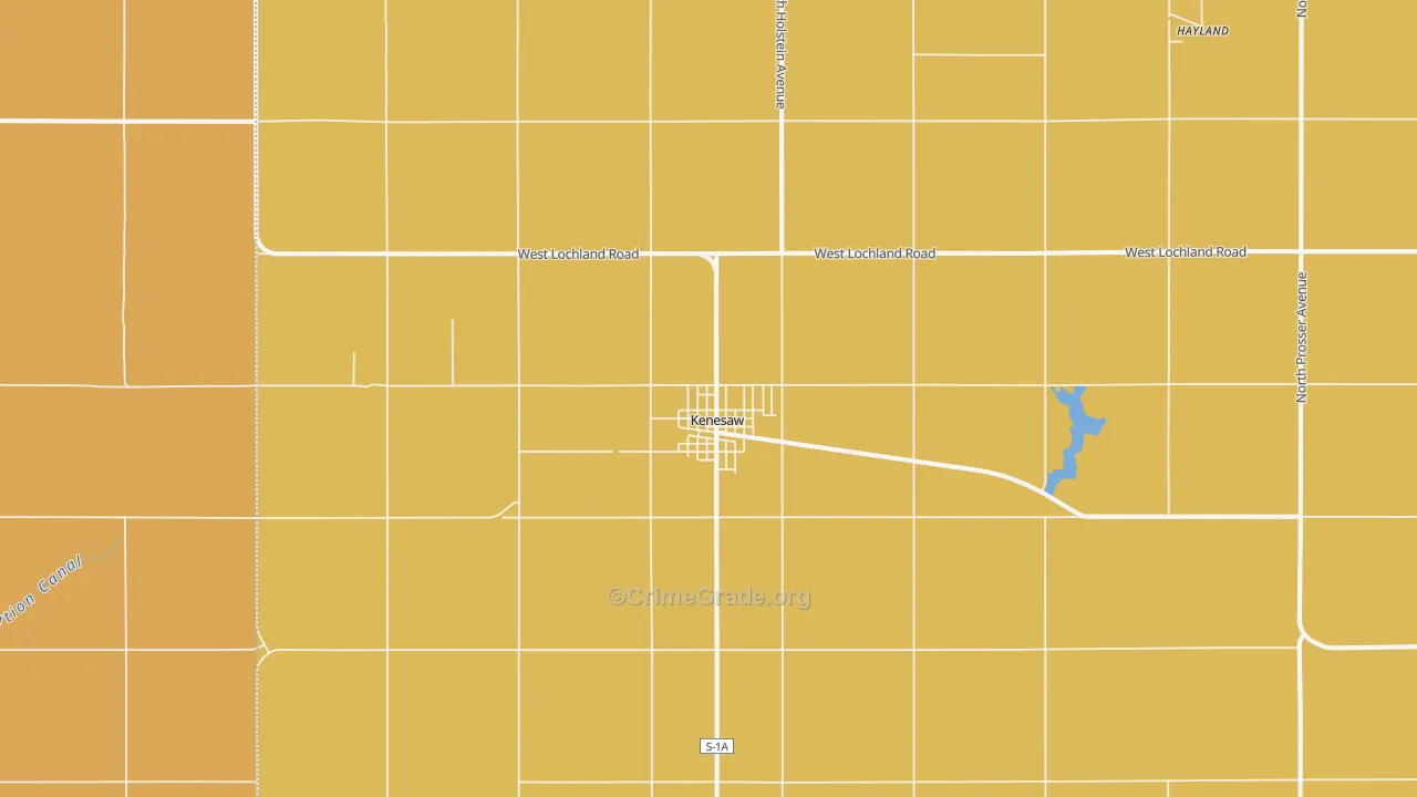 Kenesaw, NE Map of Murder Rates