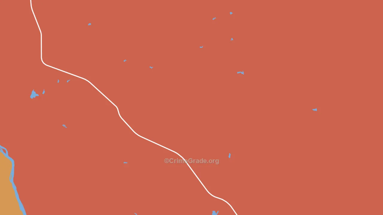 Kenilworth, MT Map of Murder Rates