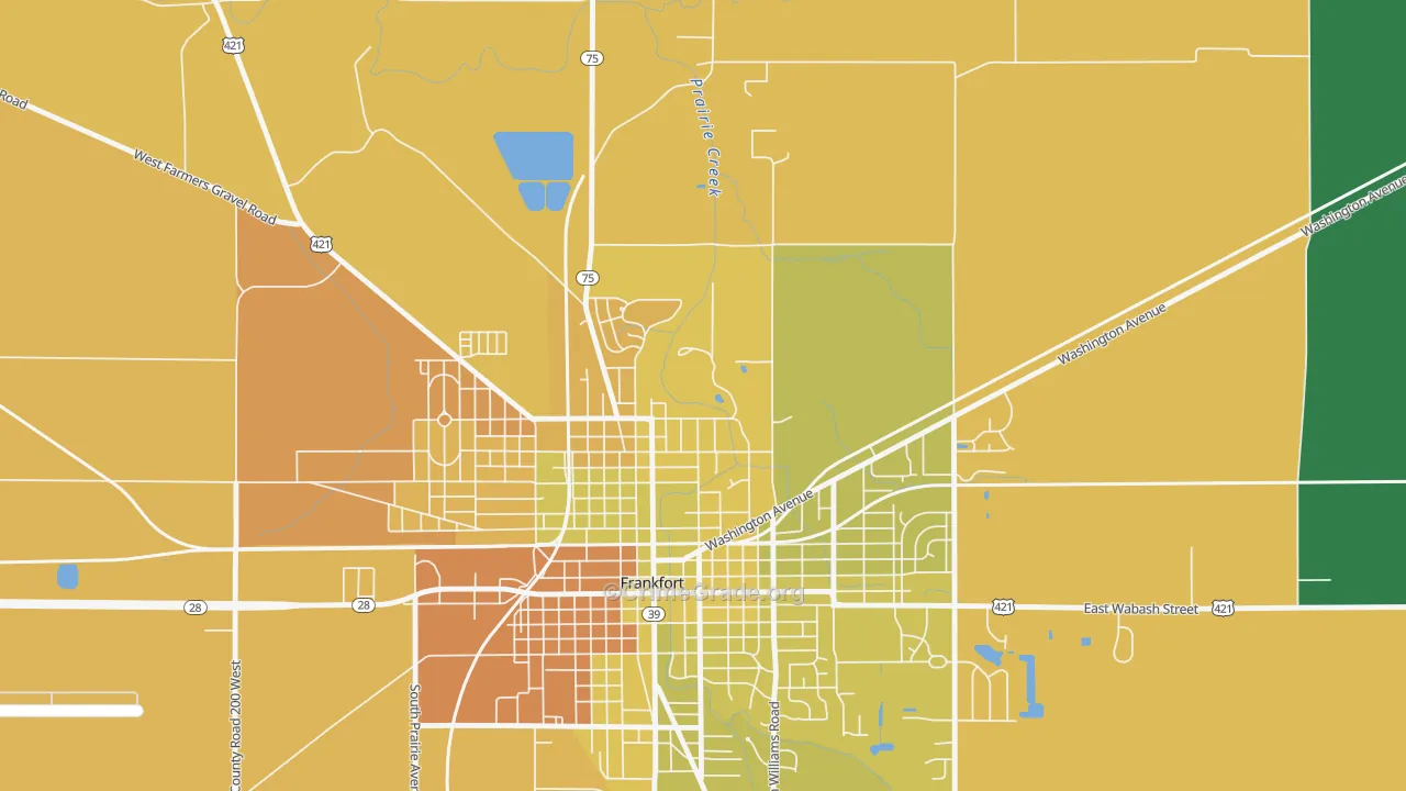 Kentwood, IN Map of Murder Rates