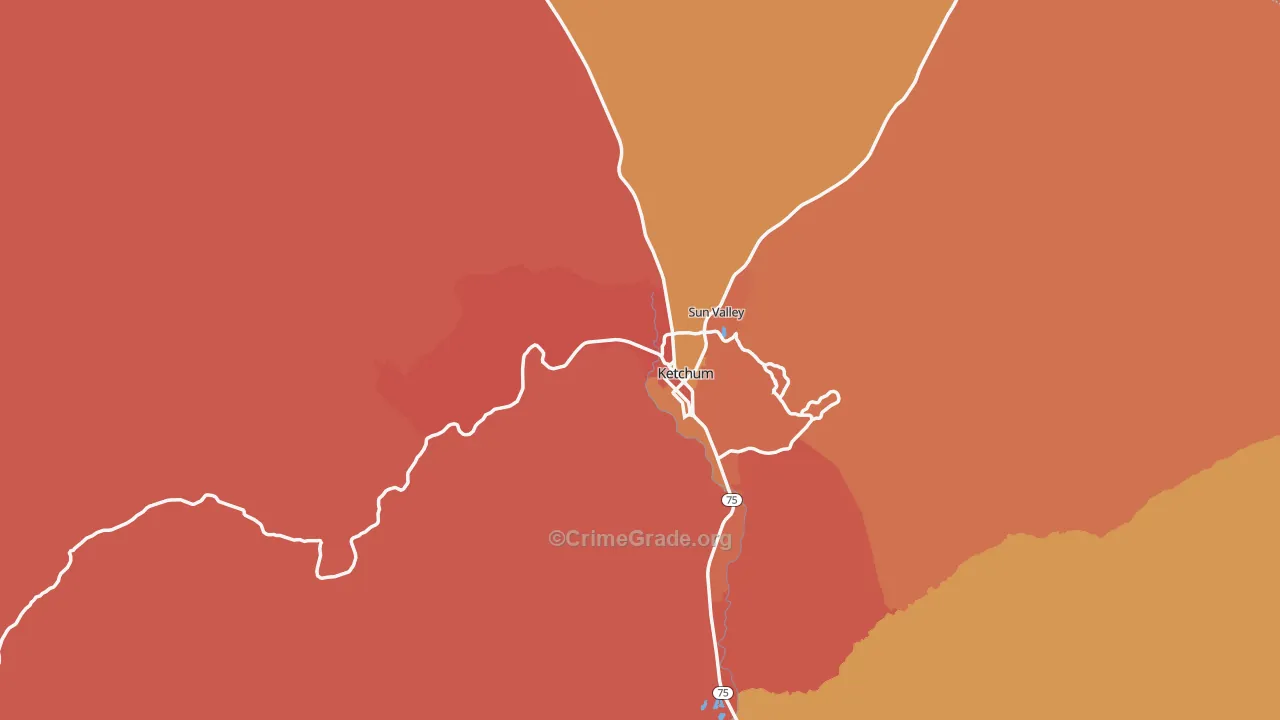 Ketchum, ID Map of Murder Rates