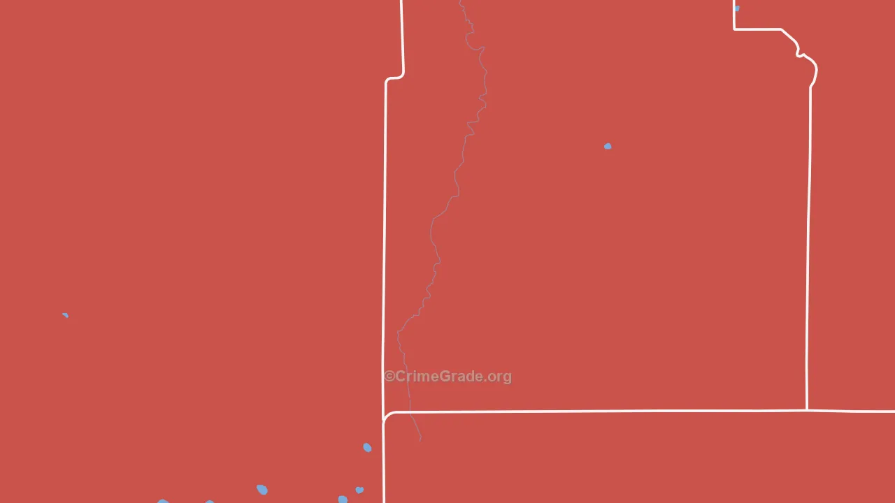 Kim, CO Map of Murder Rates