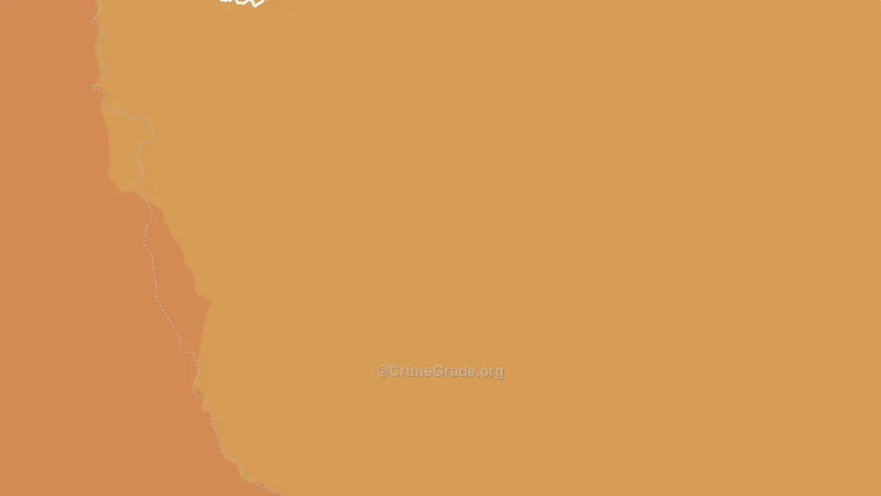 Kingston, NM Map of Murder Rates
