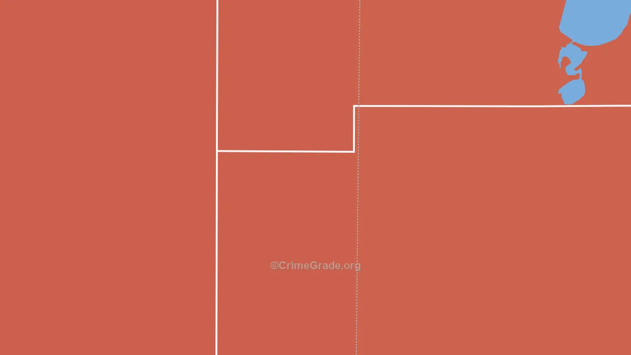 Kintyre, ND Map of Murder Rates