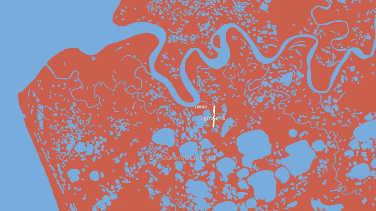 Kipnuk, AK Map of Murder Rates