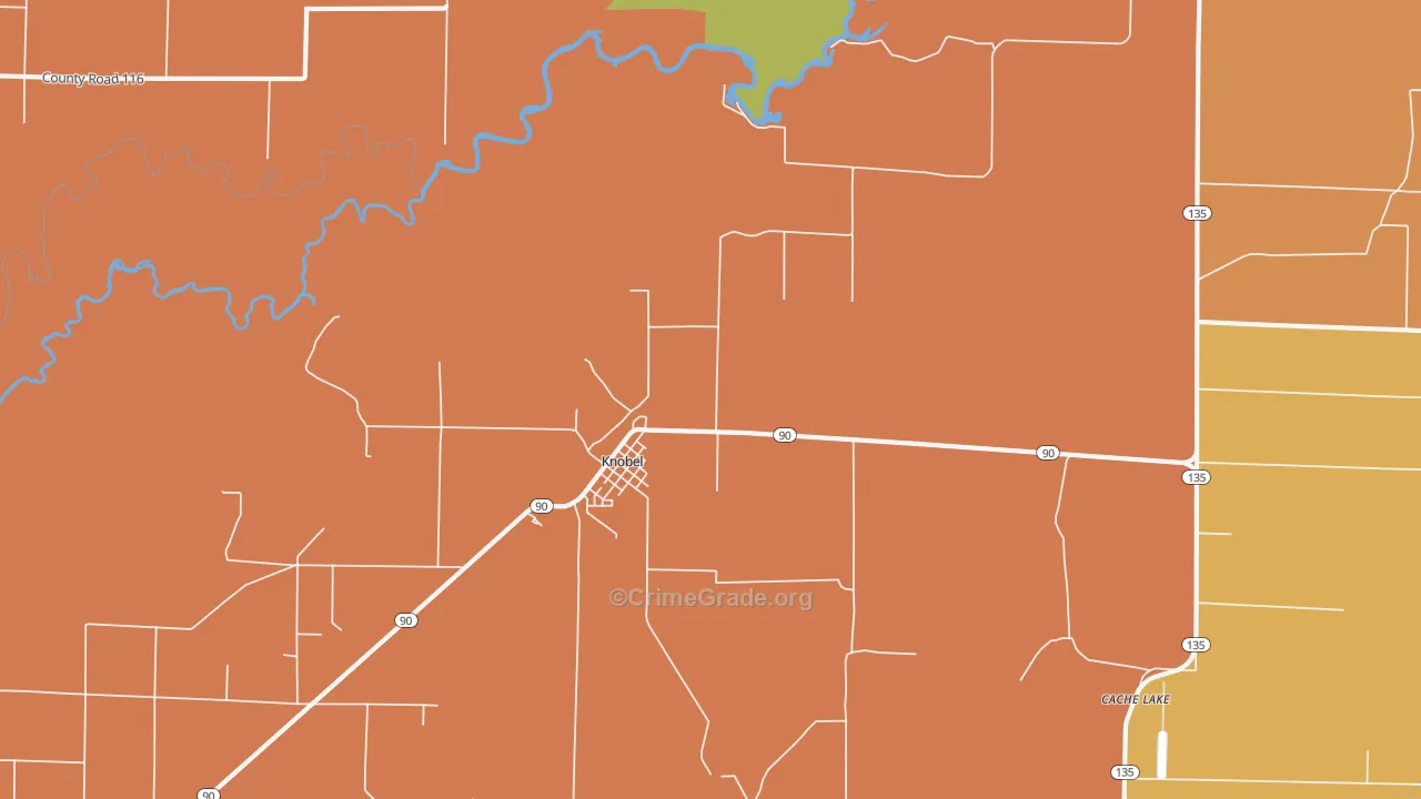 Knobel, AR Map of Murder Rates