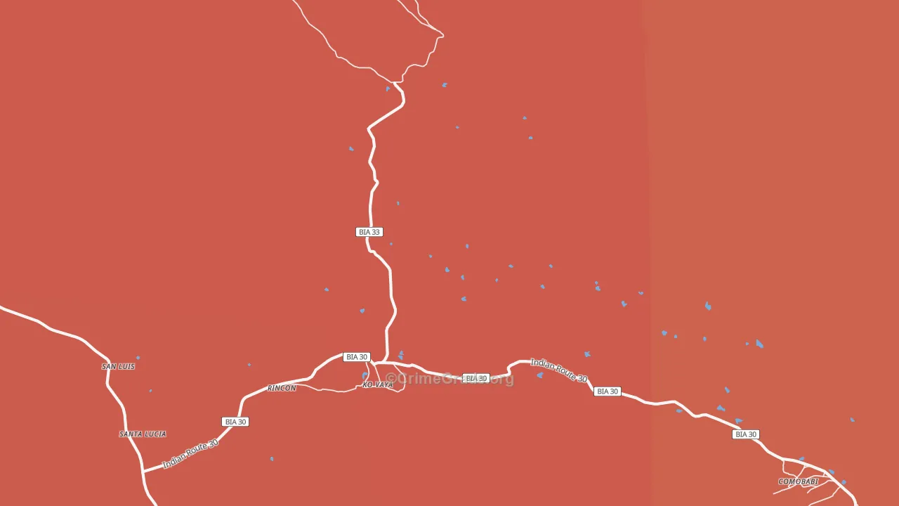 Ko Vaya, AZ Map of Murder Rates