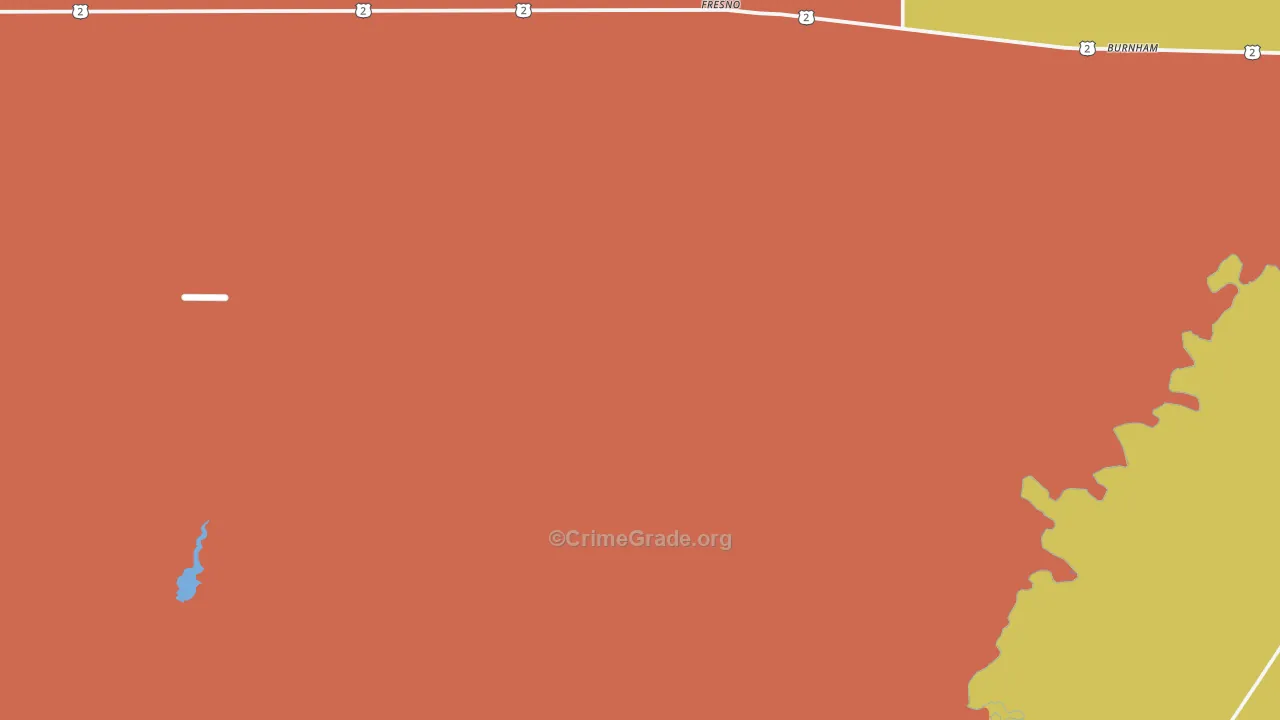 Kremlin, MT Map of Murder Rates