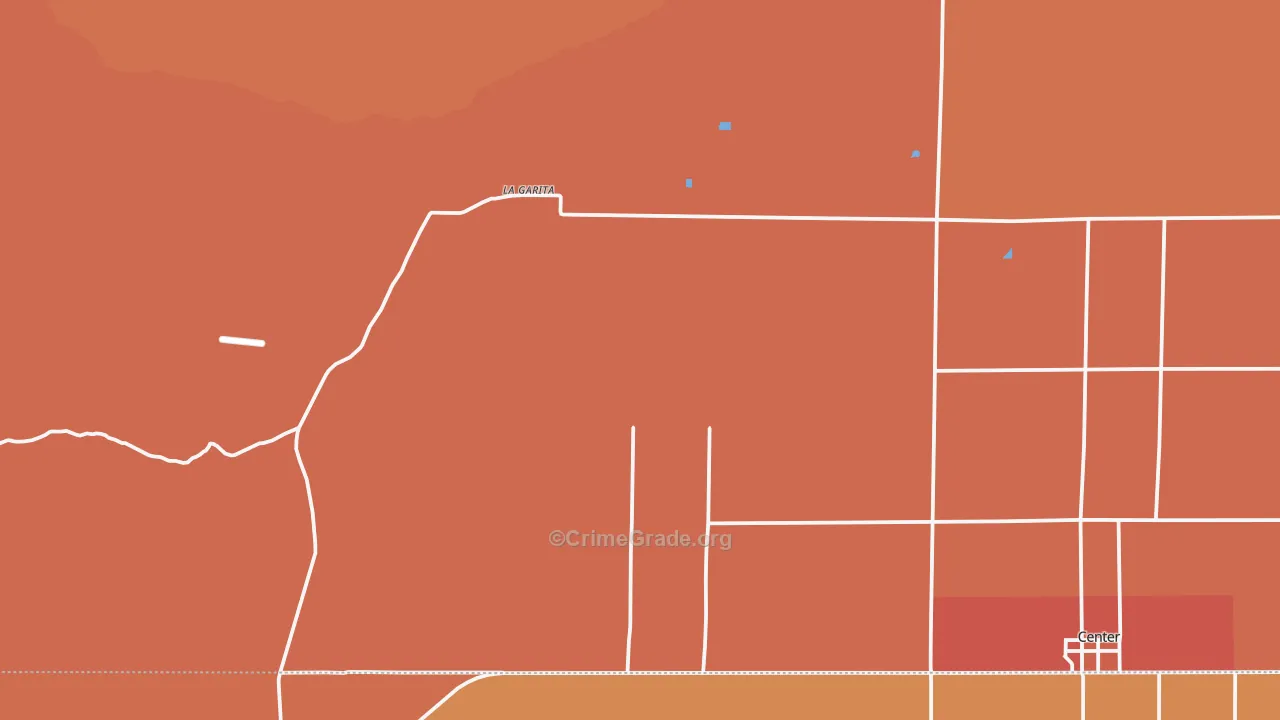 La Garita, CO Map of Murder Rates