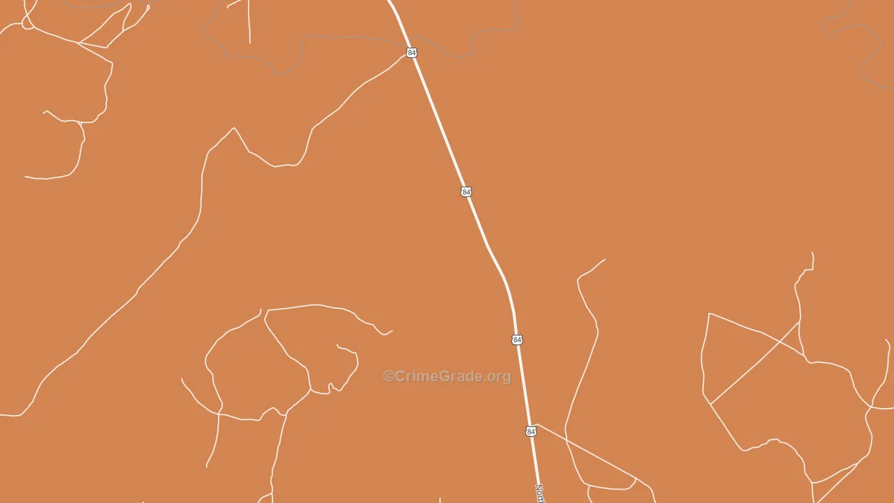 La Loma, NM Map of Murder Rates