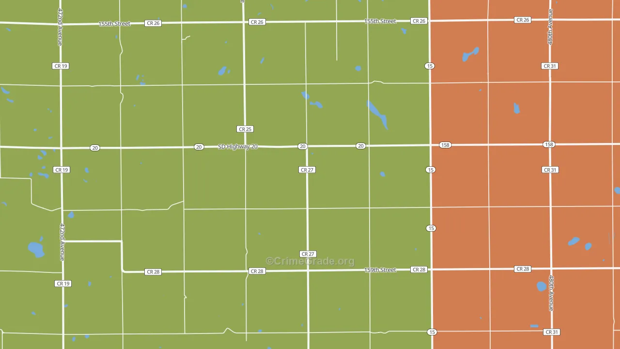 Labolt, SD Map of Murder Rates