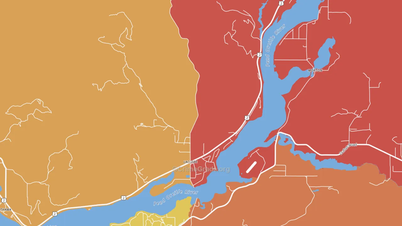 Laclede, ID Map of Murder Rates