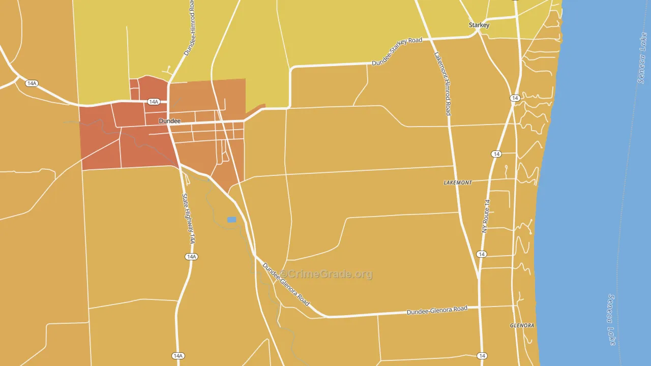 Lakemont, NY Map of Murder Rates