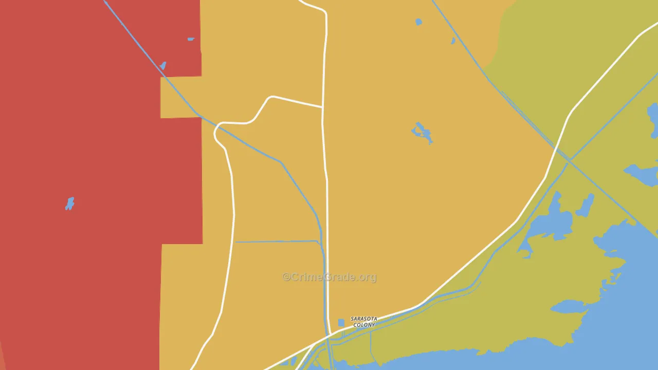 Lakeport, FL Map of Murder Rates
