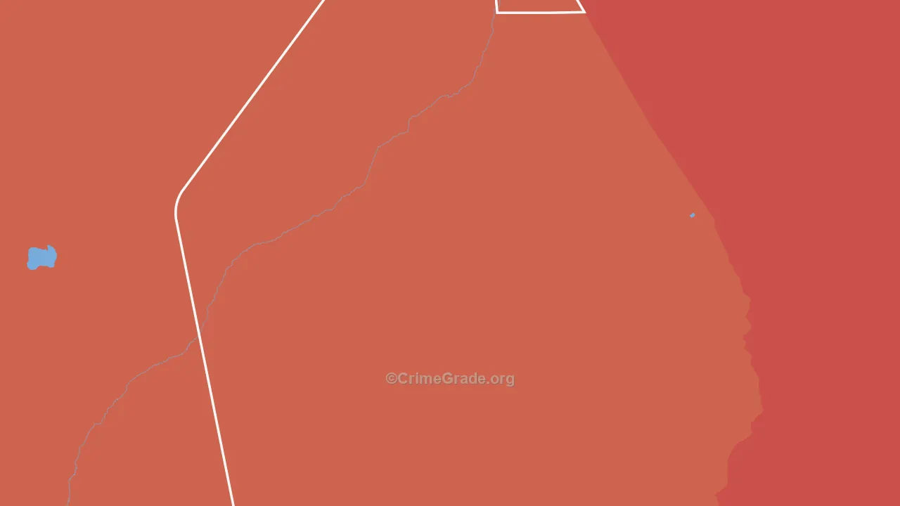 Lander County, NV Map of Murder Rates
