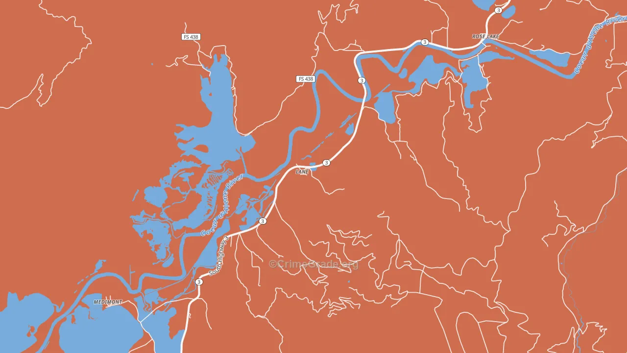 Lane, ID Map of Murder Rates