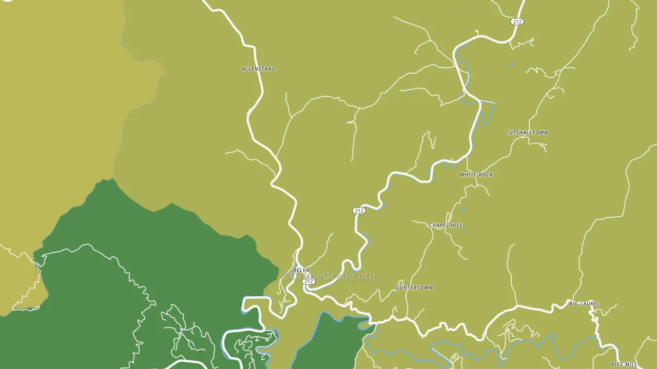 Laurel, NC Map of Murder Rates